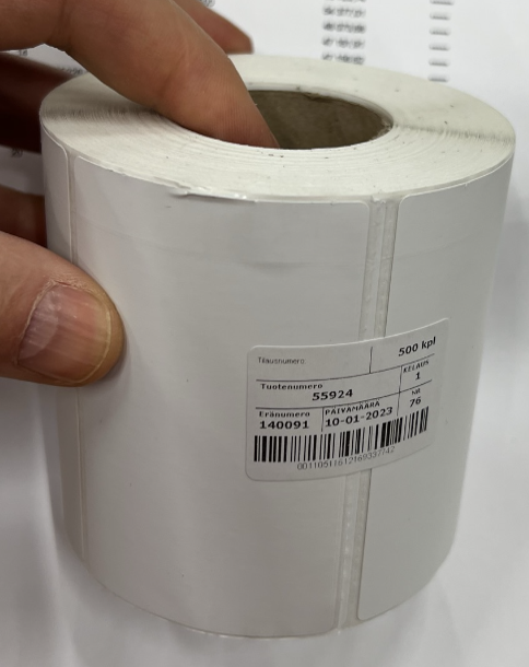 Muovitarra 89 x 55 mm/500