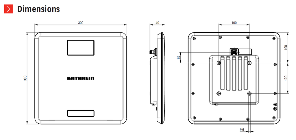 Kathrein WRA6060  RFID antenni