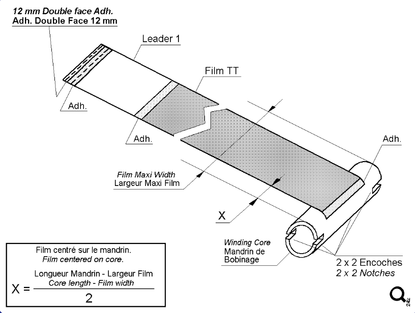 Värinauha Armor/Inkanto AXR7+ (55 mm x 100m)