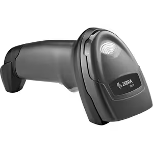 Zebra DS2208 Viivakoodinlukija USB Kit telineellä, musta