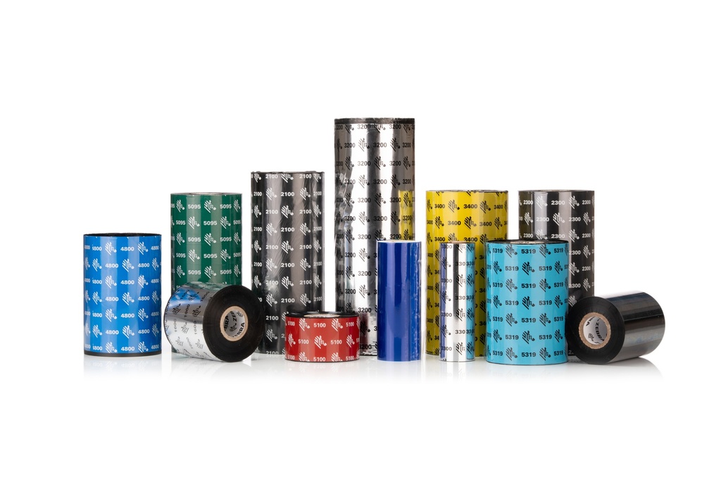 Värinauha, vaha, 156 mm x 450 m (2100) - Laatikko/12 rll