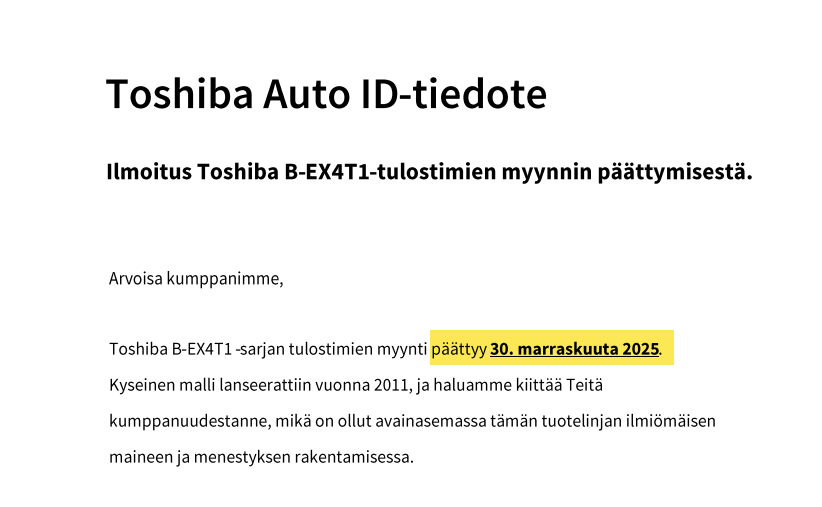 Toshiba EX4